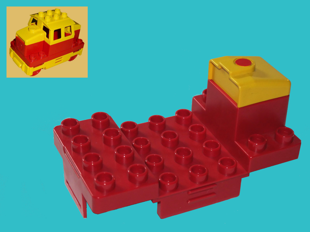Lego Duplo Rassel rot Kugel grün gelb Ersatzteile Ersatz Zubehör 